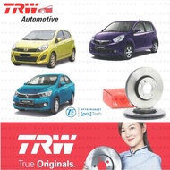TRW Disc Brake Rotor Front DF8042 Perodua Axia Bezza Myvi Lagi Best (234mm)