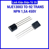 Mje13003 TO-92 NPN transistor voltage 450V current 1.5A