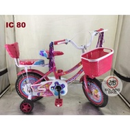 Sepeda Model Mini Cewek 12inch Interbike Cocok Untuk Hadiah Anak