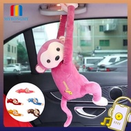 MYRONGMY Monkey Plush Toys, Long Arm Ape Quick Release Creativity Car Pendant, Trendy Hanging Monkey