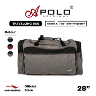 APOLO (28 INCH)Travelling Bag / Travelling Duffel Bag / Beg Travel (Two Tone Polyester) 36584TV