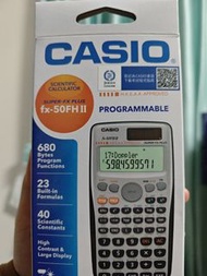 fx-50FH II Casio Calculator科學計算器