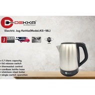 DEKKA 1.7LITER ELECTRIC JUG KETTLE KS-18L