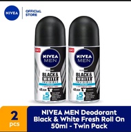 NIVEA MEN DEODORANT ROLL ON 50 ML ISI 2 PCS NOT REXONA AXE