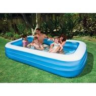 Large Plain Square Children's Swimming Pool Size 305Cm