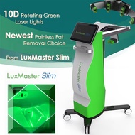 10d Green laser 532nm laser radio frequency fat burning slimming rf laser roller slimming body machi