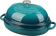 Enameled Oval Cast Iron Dutch Oven Pot with Lid, Bread Dutch Oven for Sourdough Bread Baking, Dutch 