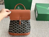 💜Goyard 戈雅 Alpin mini 雙肩背囊 男女同款 休閒通勤旅遊筆記本電腦包 Unisex Backpack for Men/Women, Laptop Bag for Leisure/C