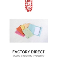 Colored Minute File - 200gsm. For meeting minutes and easy pocketing of documents. 100pcs / pack