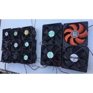 Combo of 100 fans 8 8x8x2Cm 12V