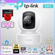 TP-Link Tapo C212 CCTV Pan Tilt AI Home WiFi Network Security Camera