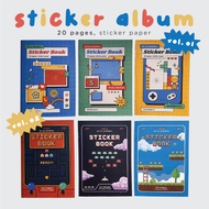 Reusable Sticker Album / Sticker Book