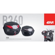 B360N/B360NT/B360NT(LIMITED EDITION) GIVI BOX ORIGINAL MONOLOCK (BASE PLATE TAPAK INCLUDED)