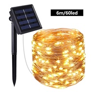 Outdoor Solar String Lights Waterproof 10M 100 LED Copper Wire Light String