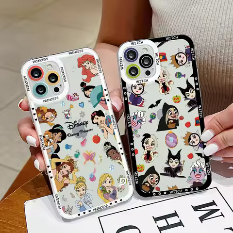 Disneys Witch Princess Phone Case for Xiaomi Redmi 14C 13C 12C 10C 9C A3 Note 13 12 11 10 9 Pro Plus
