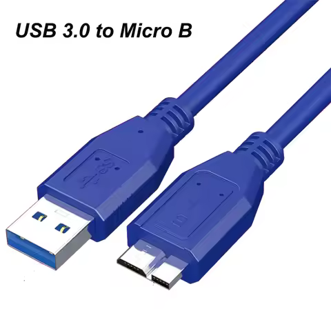1.5m 3m 5m USB 3.0 Type A to Micro B Extension Data Cable 5Gbps Fast USB Cable For External Hard Dri
