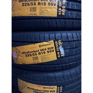 225/55r19 CONTINENTAL UC6 SUV NEW TYRE (year22) 225 55 19
