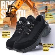 Caterpillar Bulldozer Steel Toe Safety Men's Shoes | Mountain Shoes | Outdoor Tactical Project Shoes