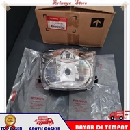 ORIGINAL AHM Reflektor Refektor Lampu Depan Motor Honda Beat Karbu