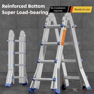 Ladder Foldable Step Stool Telescopic Step Ladder Portable Aluminium Ladder.YICHANG
