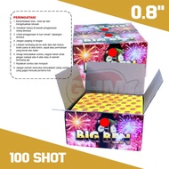 (Harga Grosir) Kembang Api Cake 100 Shot 0.8 Inch Petasan Kue Top Pegasus Tbk