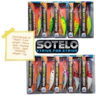 SOTELO SLICK BLADE 75MM FLOATING CASTING  XDEEP LURE