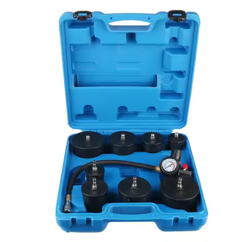 Car Repair Tools Turbocharger System Leak Tester 1-3/8'' 35mm to 3-1/2'' 90mm Adapters With Pressure
