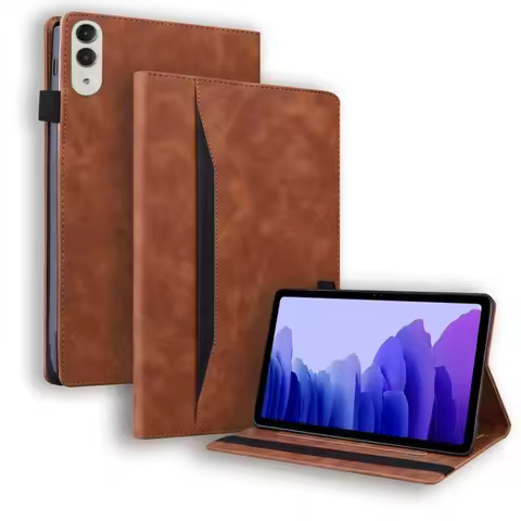 Business Style Case for Lenovo Idea Tab Pro Gen 2 TB390FU 13 inch PU Leather Soft Back for Idea Tab 
