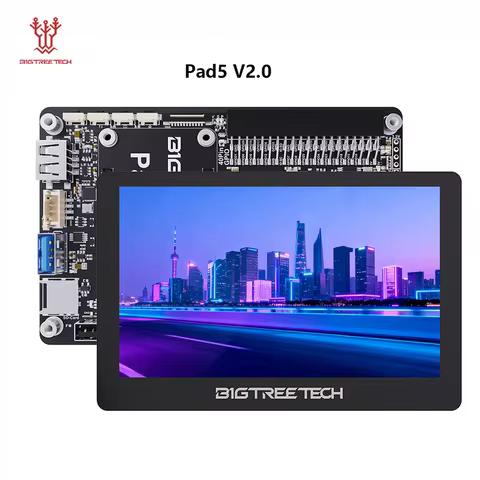 BIGTREETECH Pad5 V2.0 IPS Touch Screen Expansion Board for Raspberry Pi 7.0 Inch CM5 CM4 CB2 CB1 ESD