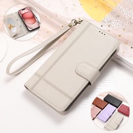 Flip Leather Case with Mirror For Samsung S20 FE Plus Ultra A71 A51 5G 4G Popular Cover Multiple Card Slots Hand Strap Wallet