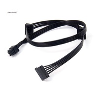 1Pcs GPU PCI Express 6Pin Male 1 to 3  SSD Power Supply Cable for  CX850M CX750M CX600M CX500M CX430
