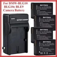 DMW-BLG10 BLG10e BLE9 Camera Battery For Panasonic Lumix GX80 GX85 with Charger For GF5 GF6 GX7 LX10