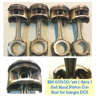 PISTON CON ROD 81mm (P72) FOR HONDA INTEGRA DC2 4pcs ( USED )