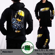 hoodie prostreet the last kohaku jaket sweater hoodie pria wanita - kenny v2 xl