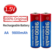 New AA 9800 mAh Alkaline1.5V Rechargeable Battery For Clock Toys Camera battery