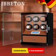 IBBETON German High-End Watch Winder 6 9 Slot Automatic Mechanical Watches Storage Box Piano Paint A