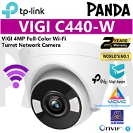 [SIRIM] TP-Link VIGI C440-W, 4MP Full-Color Wi-Fi Turret Network Camera, 4mm