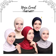 Ciput Ninja cemol Resleting Jersey Daleman Hijab Iner Inner Rayon Jersey Zipper Ninja Cepol Resletin