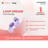 LOOP Dream Lilac Silicone Foam Earplugs For Sleep Comfort | Comfortable Ear Plugs For Snoring