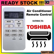 TOSHIBA Air Cond Aircon Aircond Air Conditioner Remote Control Replacemen