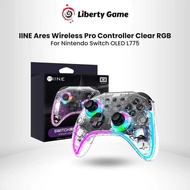 IINE Ares Wireless Pro Controller Stick Clear RGB for Nintendo Switch V1 V2 Oled Pc Phone L775