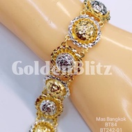 Gelang emas Bangkok cop 916