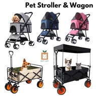 Detachable Pet Stroller for Small Medium Dog Cat 3in1 Cat Carrier Bag Car Seat Dog Stroller Breathable Wagon Stroller