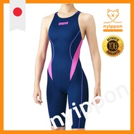 ARENA Approved arena Women's Competitive Swimwear AQUA ADVANCED Half Spats (Cross Back)