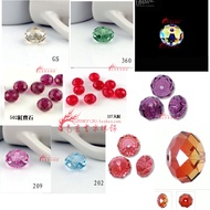 Austrian Crystal/Abacus Beads/Flat Beads 5040-8mm Wheel Beads diy Jewelry Accessories Loose Beads