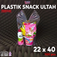 Tas Plastik Snack Ulang Tahun Anak Motif HAPPY BIRTHDAY isi 50 Kantong Dove