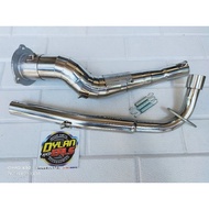STAINLESS  BIG ELBOW FOR XRM 110WAVE 100SMASH 115 (51MM)