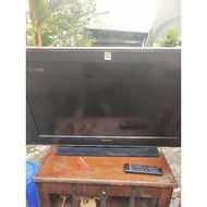 TV LCD SONY 32 INCH 32IN 32INCH KLV-32T400A SECOND BEKAS RUSAK MINUS