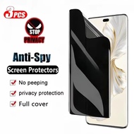 Oppo Reno14Pro Reno13Pro 3Pcs 999D Anti Spy Privacy Soft Hydrogel Film For Oppo Reno11 Reno12 Reno13