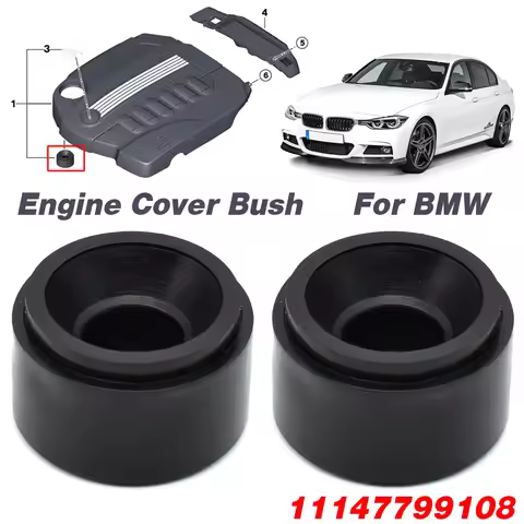 2X For BMW 2 3 4 5 6 7 Series X1 X3 X4 X5 X6 Engine Cover Rubber Mounting Mount Bush E81 E87 F20 E90